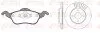 FORD К-кт гальм. колодки + диски FOCUS I (DAW, DBW) 1.8 TDCi 02-04 для Ford, Volvo, Mazda REMSA 8691.00 фото товару