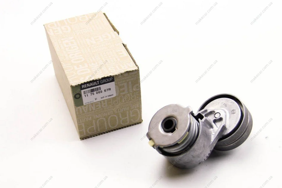 <strong>Натягувач ременя генератора Trafic/Vivaro 1.9dCi 01- (-A/C) RENAULT 117506567R (фото 1)</strong>