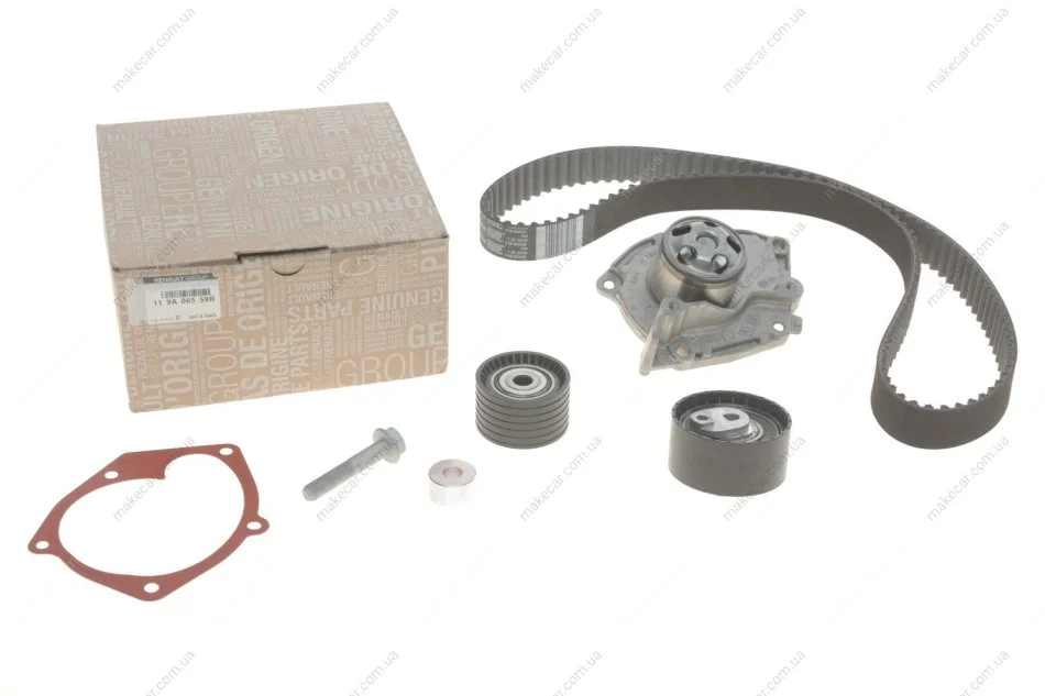 <strong>Комплект ременя генератора + насос F4P 1,8 16V, F4R 2,0 16V RENAULT 119A06559R (фото 1)</strong>