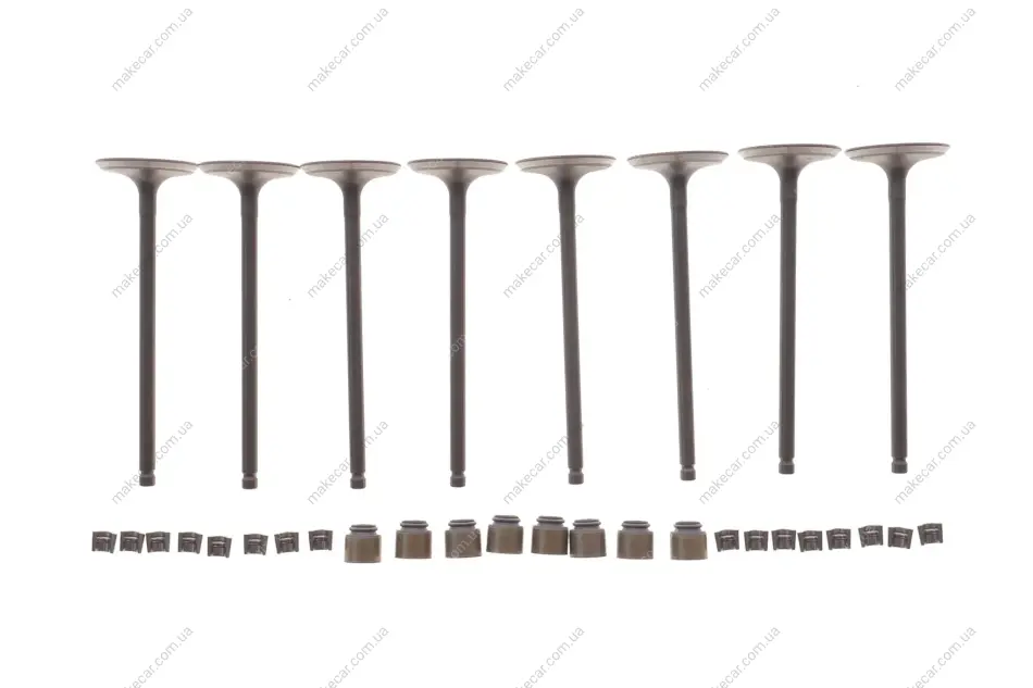 <strong>Клапани (к-т 8 шт + сухарі + сальники) RENAULT 132018521R (фото 1)</strong>