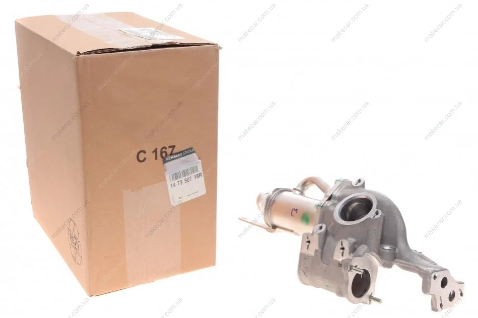 <strong>Патрубок клапана EGR 1,5dci Renault Megane III, Kangoo II, Dokker, Laguna III Renault RENAULT 147350718R (фото 1)</strong>