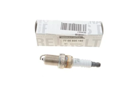 Свічка запалювання 1.2/1.4i Kangoo/ 2.0i Vivaro для RENAULT 7700500180 фото товару