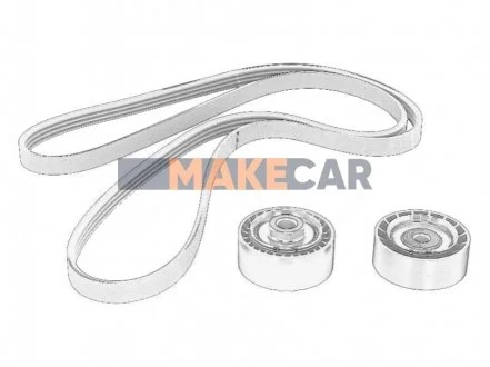 Комплект пасу поліклинового 4pk1540 clio ii kang для RENAULT 7701477533 фото товару