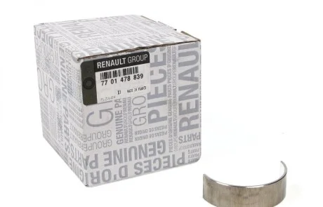 Вкладиші корінні Master/Trafic 1.9dCi 01- (STD) для Renault, Vauxhall, Opel, Nissan, Suzuki RENAULT 7701478839 фото товару