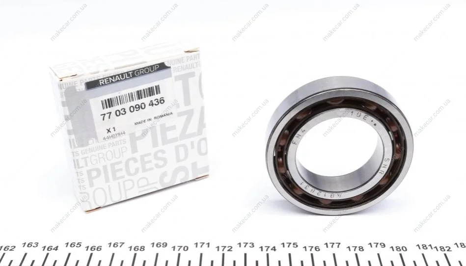 <strong>Підшипник КПП JB3/JH3 Renault (40x68x15) RENAULT 7703090436 (фото 1)</strong>