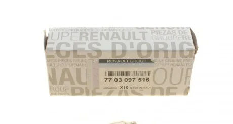 Лампа розжарювання Renault для RENAULT 7703097516 фото товару