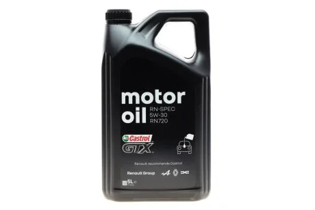 Олива моторна Castrol GTX RN 720 5W-30, 5л. для RENAULT 7711658108 фото товару