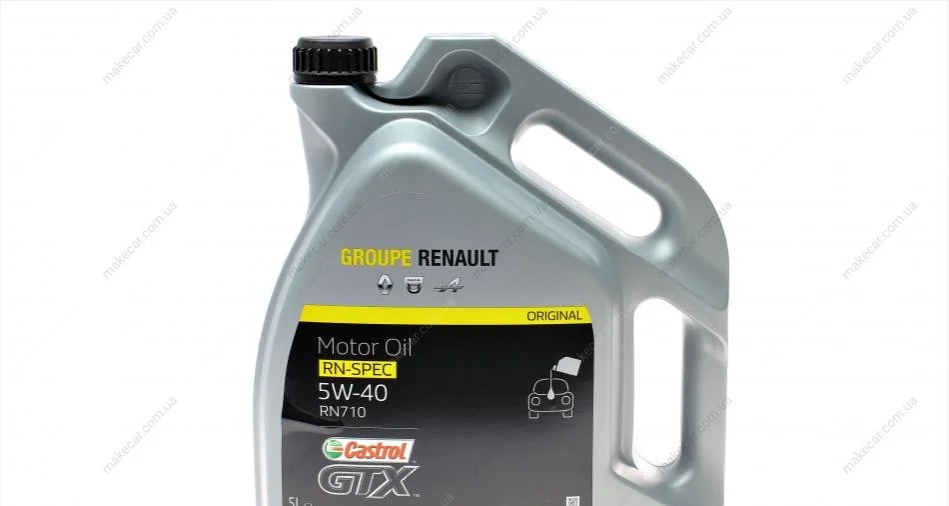 <strong>Олива моторна Castrol GTX RN 710 5W-40, 5л. RENAULT 7711658111 (фото 1)</strong>