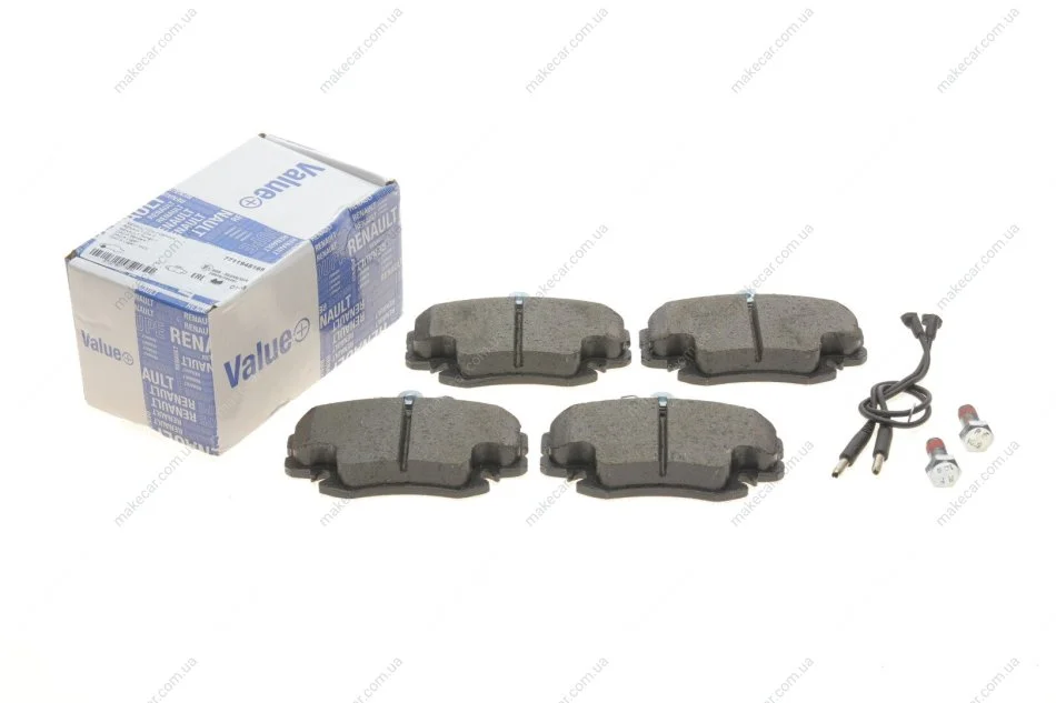 <strong>Колодка гальмівна передня Value+ Logan (05-12) RENAULT 7711946169 (фото 1)</strong>