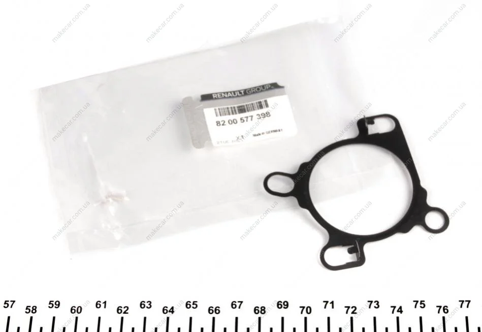 <strong>Прокладка дросельної заслінки Renault RENAULT 8200577398 (фото 1)</strong>