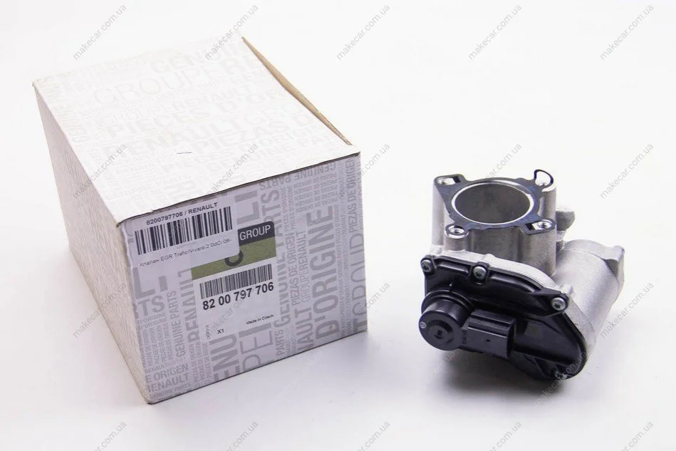 <strong>Клапан EGR (рециркуляції відпрацьованих газів) Renault Trafic 2,0dCi (06-14) Renault RENAULT 8200797706 (фото 1)</strong>