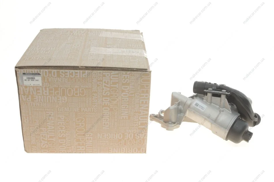 <strong>Фільтр оливи (с корпусом и теплообменником) RENAULT 8201005241 (фото 1)</strong>