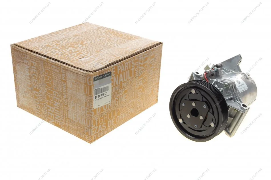 <strong>Компресор кондиціонера 1.6 16V Renault Fluence (10-), Logan II (13-), Duster (10-) Renault RENAULT 8201025121 (фото 1)</strong>