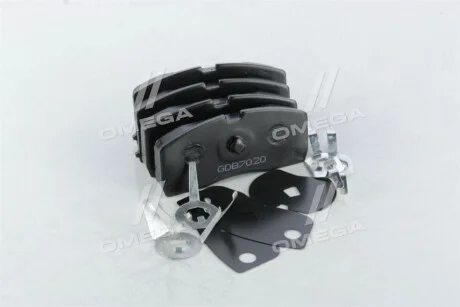 Колодка гальм. диск. STANDARD GEELY CK 04- передн. (под ABS) для RIDER RD.21338STD фото товару