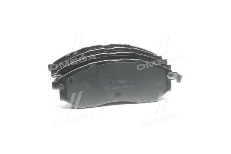 Колодка гальм. диск. STANDARD NISSAN QASHQAI 07- передн. для RIDER RD.23698STD фото товару