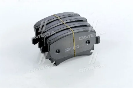Колодка гальм. диск. STANDARD VW PASSAT, CADDY, OCTAVIA 05- задн. для Volkswagen, Seat, Audi RIDER RD.23914STD фото товару