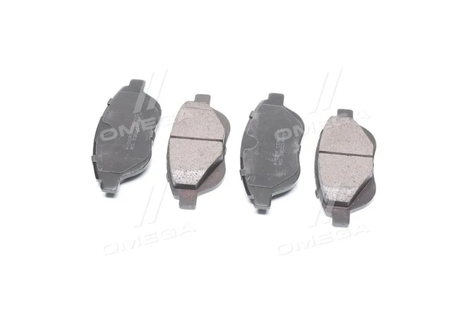 <strong>Колодка гальм. диск. CERAMIC CITROEN C3, C4, PEUGEOT 207, 307 передн. RIDER RD.330014PRF (фото 1)</strong>