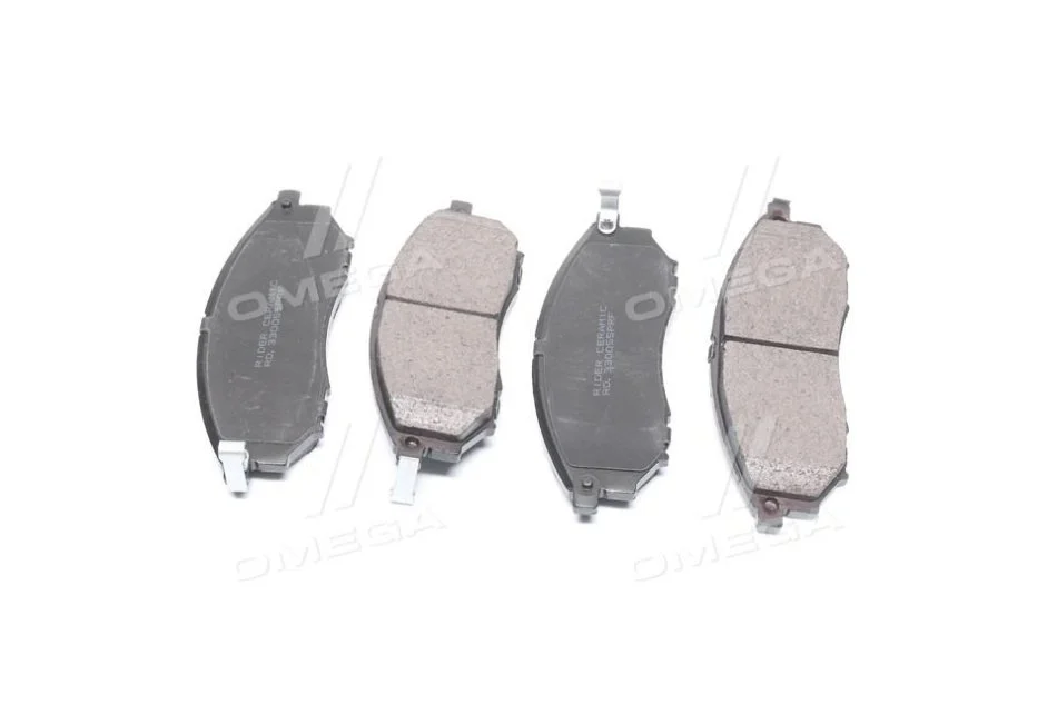 <strong>Колодка гальм. диск. CERAMIC NISSAN QASHQAI 07- передн. RIDER RD.330055PRF (фото 1)</strong>
