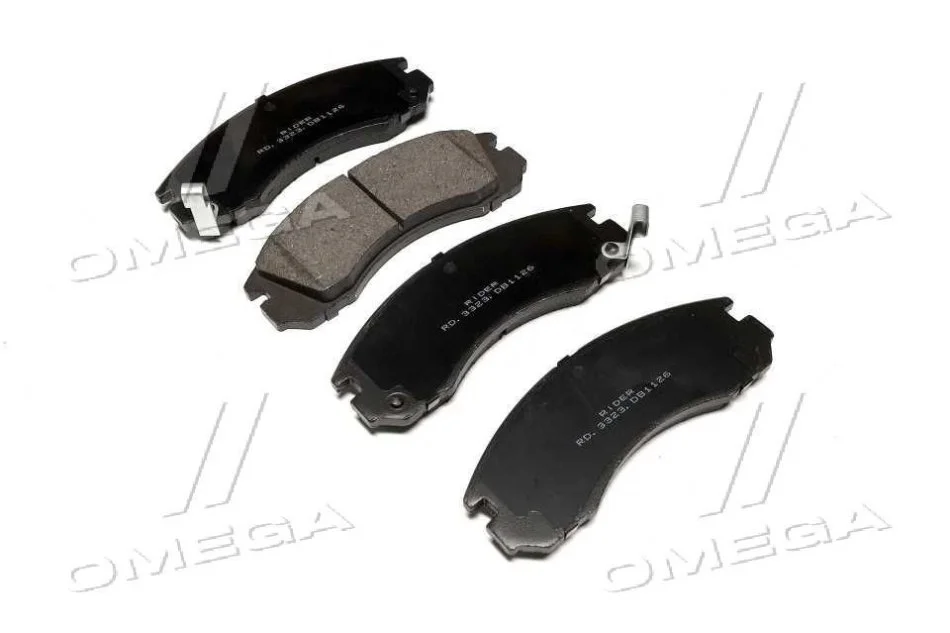 <strong>Колодка гальм. диск. MITSUBISHI LANCER, OUTLANDER 03- передн. RIDER RD.3323.DB1126 (фото 1)</strong>