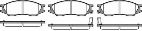 Гальмівні колодки дискові для Nissan ROADHOUSE 21123.02 фото товару