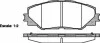 <strong>Гальмівні колодки дискові ROADHOUSE 21234.00 (фото 1)</strong>