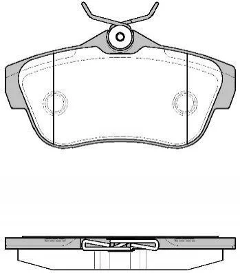 <strong>Гальмівні колодки дискові ROADHOUSE 21299.00 (фото 1)</strong>