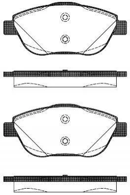 <strong>Гальмівні колодки дискові ROADHOUSE 21392.10 (фото 1)</strong>