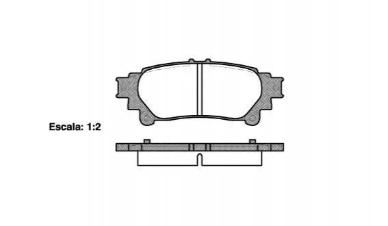 <strong>Гальмівні колодки дискові ROADHOUSE 21395.00 (фото 1)</strong>