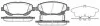<strong>Гальмівні колодки дискові ROADHOUSE 21453.02 (фото 1)</strong>