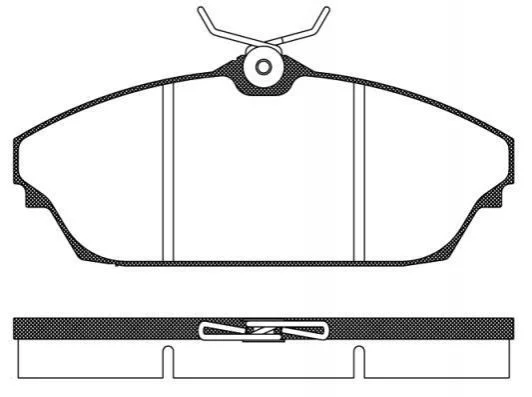 <strong>Гальмівні колодки дискові ROADHOUSE 21504.00 (фото 1)</strong>