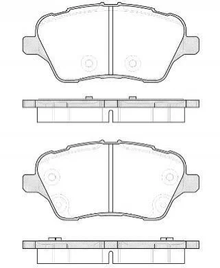 <strong>Гальмівні колодки дискові ROADHOUSE 21514.00 (фото 1)</strong>