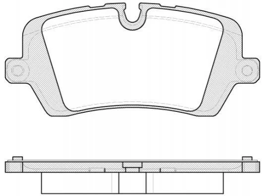 <strong>Гальмівні колодки дискові ROADHOUSE 21541.00 (фото 1)</strong>