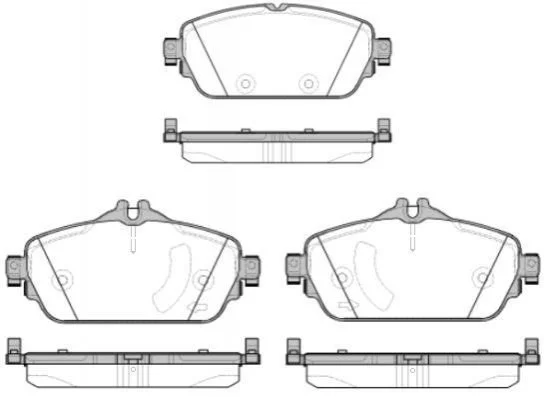 <strong>Гальмівні колодки дискові ROADHOUSE 21592.08 (фото 1)</strong>