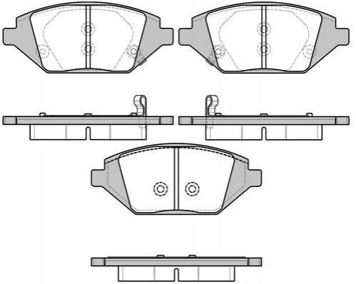 <strong>Гальмівні колодки дискові ROADHOUSE 21686.02 (фото 1)</strong>