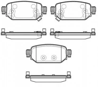 Гальмівні колодки дискові для Mazda ROADHOUSE 21731.02 фото товару
