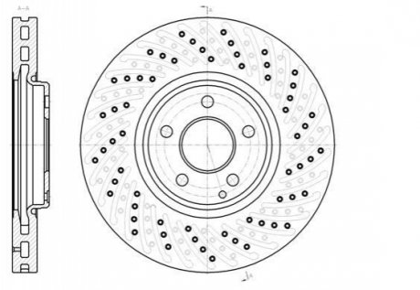 Тормозной диск ROADHOUSE 61123.10
