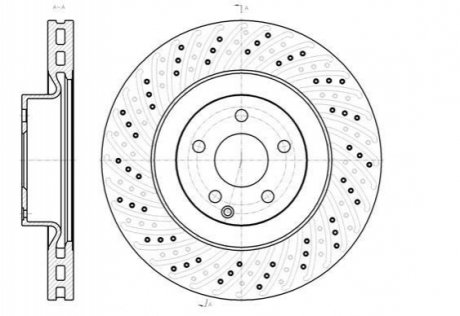 Тормозной диск ROADHOUSE 61186.10 (фото 1)