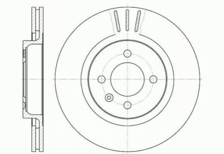 Тормозной диск ROADHOUSE 6294.10 (фото 1)