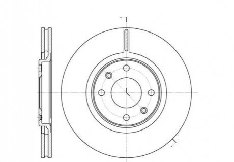 Тормозной диск ROADHOUSE 6306.10 (фото 1)