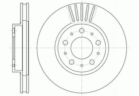 Тормозной диск для Volvo ROADHOUSE 6410.10 фото товара