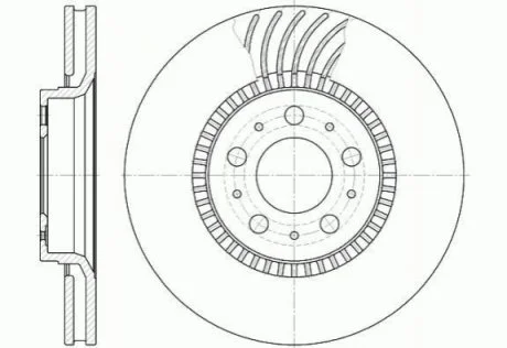 Гальмівний диск для Volvo ROADHOUSE 6591.10 фото товару
