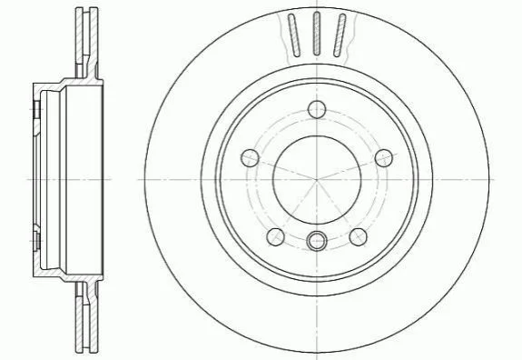 <strong>Тормозной диск ROADHOUSE 6722.10 (фото 1)</strong>