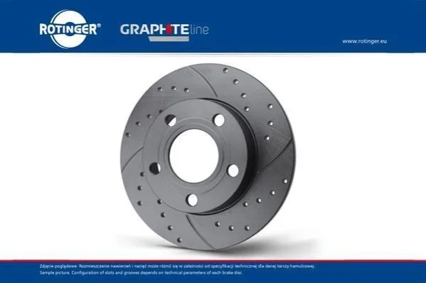<strong>Диск гальмівний графітовий. 2) CITROEN C-CROSSER, MITSUBISHI LANCERSPORTBACK, MITSUBISHI OUTLANDER [302X59] (1783-GL/T5) ROTINGER RT 1783-GL/T5 (фото 1)</strong>