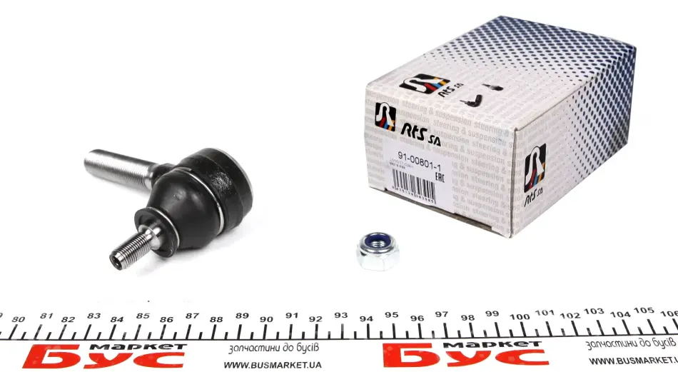 <strong>Наконечник рульової тяги BMW 5/6/7/8 E21-E34 -97 (зовн.) RTS 91-00801-1 (фото 1)</strong>