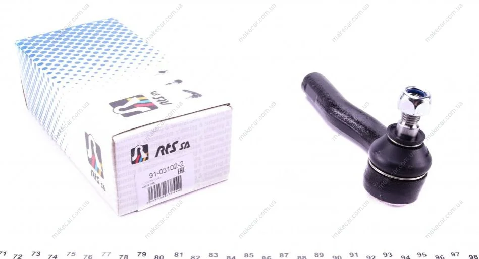<strong>Наконечник рульової тяги Lacetti/Nubira 05- Л. RTS 91-03102-2 (фото 1)</strong>