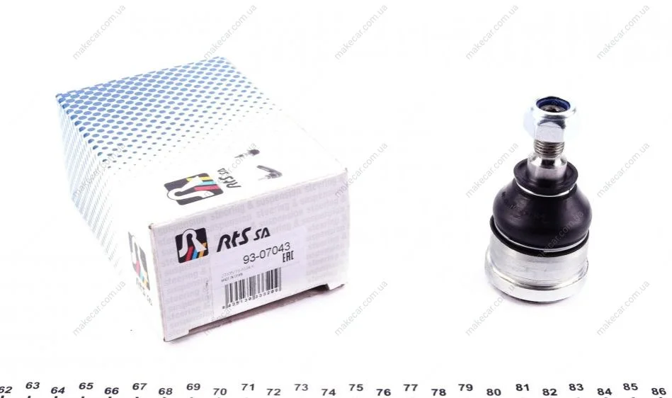 <strong>Опора кульова Volvo S40/V40 95-04 RTS 93-07043 (фото 1)</strong>