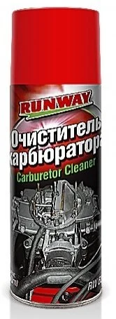 <strong>0.45л Очиститель карбюратора и дрос.заслонки (аэроз) RUNWAY RW6081 (фото 1)</strong>