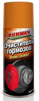 <strong>0.5л BRAKE CLEANER Очиститель тормозов (аэрозоль) RUNWAY RW6121 (фото 1)</strong>