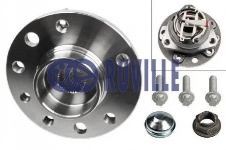 Комплект підшипника ступицi колеса Opel/Vauxhall для RUVILLE 5348 фото товару