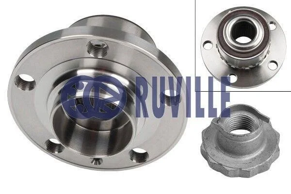 <strong>Підшипник маточини передньої комплект OPEL Combo C 01-11, Tigra 04-09, Meriva A 03-10, Corsa C 00-06 RUVILLE 5469 (фото 1)</strong>